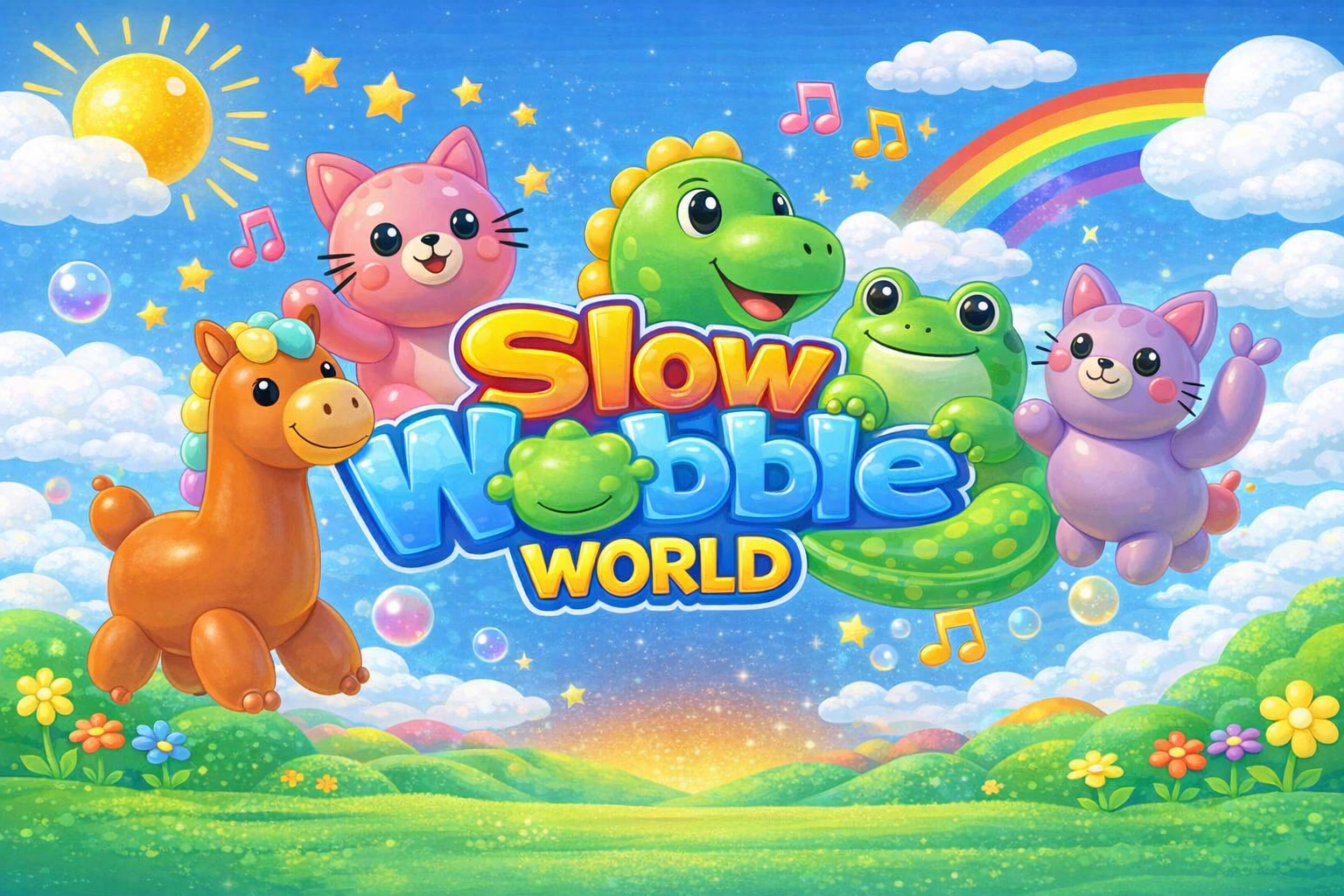 Slow Wobble World website artwork